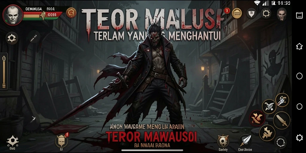 Gameplay DEWANUSA yang penuh ketegangan dan misteri horor.