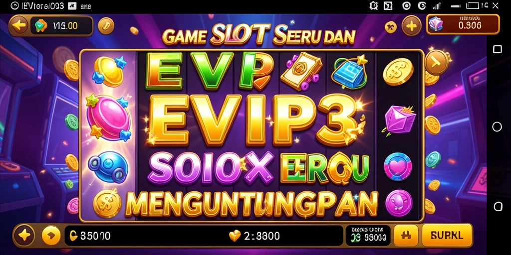 Gameplay seru dan menguntungkan dari permainan slot.