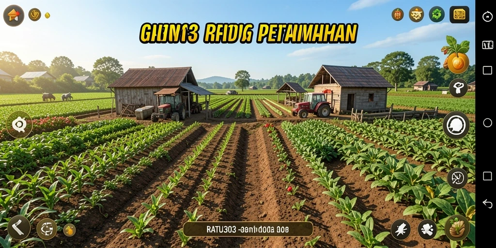 Gameplay menarik dengan pertanian yang indah di RATU303.
