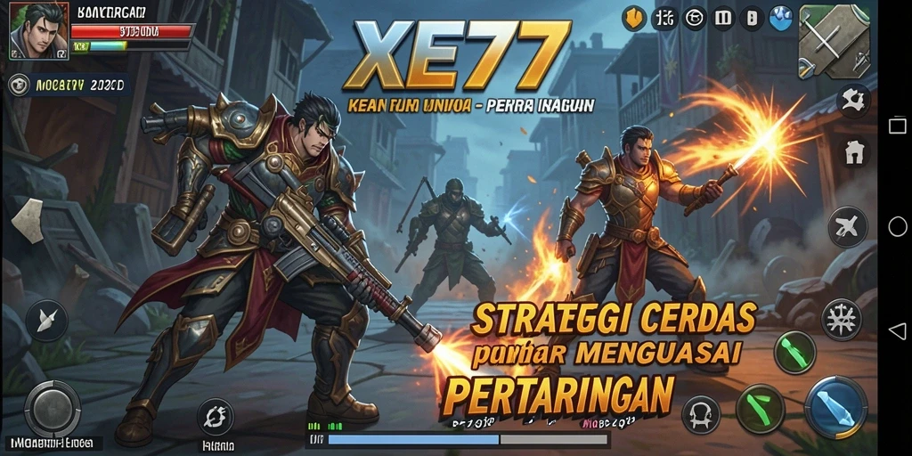Tampilan gameplay XE77 yang menarik dan penuh aksi.